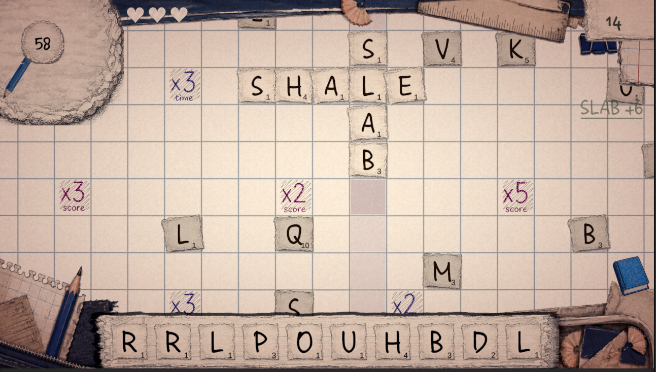 Portfolio screenshot showing a game or creative tool scene